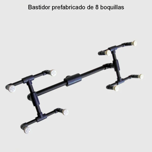 bastidor prefabricado de 8 boquillas para jacuzzi de piscina melppa